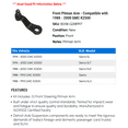 thumbnail image 2 of Front Pitman Arm - Compatible with 1988 - 2000 GMC K2500 1989 1990 1991 1992 1993 1994 1995 1996 1997 1998 1999, 2 of 2