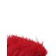 thumbnail image 5 of VISgogo Vestido Ajustado para Mujer, Adulto Color Sólido Con Ribete Peludo Sin Mangas Fuera Del Hombro Slim Fit Mini Vestido Ajustado VISgogo  moda, 5 of 9