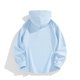 thumbnail image 4 of pstuiky Camisas casuales de manga larga para hombre, Blusa/camiseta informal de manga larga con capucha y cordón de color liso para hombre salir tops xxxl, 4 of 5