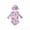 swimwear 40#Pink3, variant on WAYUTE Swimsuit for Girls Long Sleeve Ruffle One Piece Rash Guard with Sun Hat for Baby Swimwear Water Activities