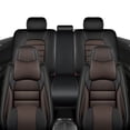 thumbnail image 3 of Car Seat Cover for Toyota Camry 2026, Premium Leather 5 Seats Full Set With a Headrest and Lumbar Support Beautify Interior, Black and Brown Car Seat Covers, Protect Car Seats, 3 of 7