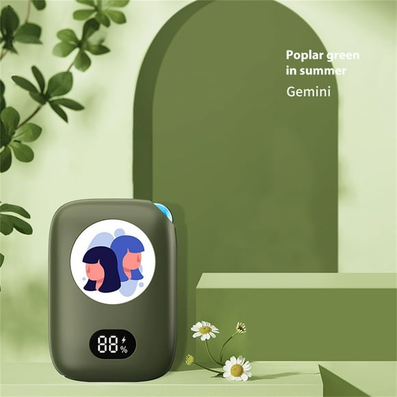 Hand Warmers - 10000mAh Hand Warmers Rechargeable Up to 20Hrs Warmth, Electric Hand Warmer Reusable Heat, Rechargeable Hand Warmers 1 Pack for Golf Camping, Warm Gifts