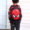 thumbnail image 4 of WXG Fashion 3D Spiderman Impreso Correa Ancha Aliviar El Estrés Mochila Niños Bolsa Escolar, 4 of 4