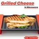 thumbnail image 2 of Maconee - Sandwichera de microondas | Máquina de queso para microondas | Utensilios de cocina tostador para microondas | Prensa Panini | Cocina rápida y apta para lavaplatos, color naranja, 2 of 5