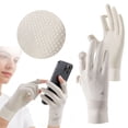 thumbnail image 1 of Gants de Soleil pour Femmes, Gants de Protection Solaire à Écran Tactile Glace pour Golf Course, Protection UV Gants de Refroidissement Tactile pour Golf, Protection Solaire Extérieure, 1 of 9