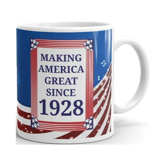 Making America Great Since 1928 Coffee Tea Ceramic Mug Office Work Cup Gift11 oz