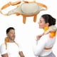 thumbnail image 1 of Masajeador portátil Shiatsu para cuello y espalda con amasado 4D y calor | Almohada de masaje eléctrica para aliviar el dolor de hombros, 1 of 9