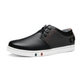thumbnail image 3 of PLERISE Men's Fashion Sneakers, Lightweight Casual Athletic Shoes with Breathable Upper and Cushioned Sole for Walking, Running, Gym, Travel, and Everyday Wear, 3 of 9