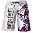 thumbnail image 1 of Traje de baño de secado rápido para hombre y niño, bañador deportivo con diseño de Tigre, León y Lobo, pantalones cortos cómodos para tabla de Surf y playa Fivean unisex, 1 of 2