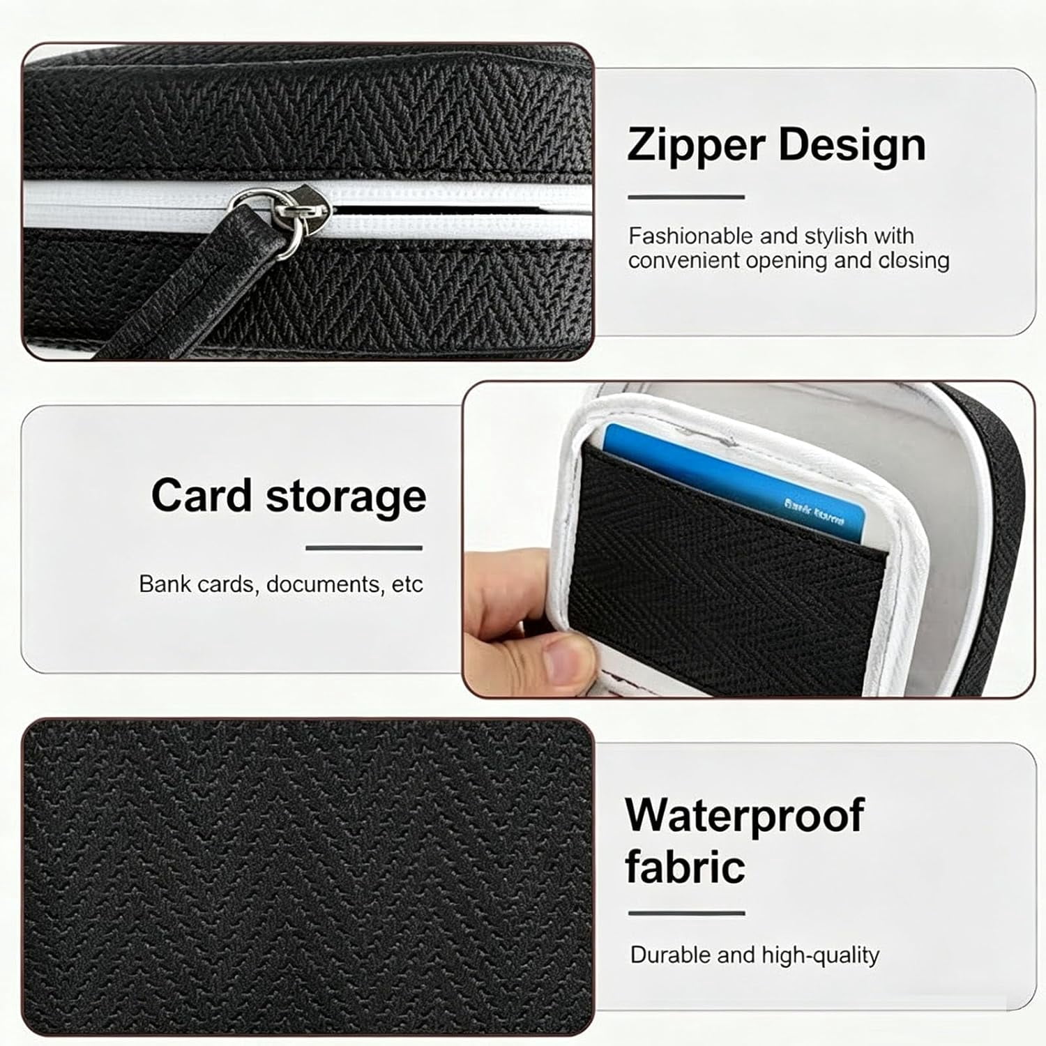 Waterproof Pill Pouch Set-14pcs Bags Inside, A8 Waterproof Pill Organizer Set, Reusable Pill Pouches for Travel, Zippered Pill Pouches for A8 Binder with 14 Color-Coded Bags for Daily Use (2-Green)