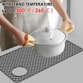 thumbnail image 6 of Silicone Sink Protector with Right Drain Hole Nonslip Silicone Sink Mat Heat Resistant Sink Protector Mat Hollow Out Kitchen Sink Mats Silicone Sink Protector for Sink Kitchens, 6 of 9