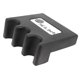 thumbnail image 1 of Billiards Pool Cue Stick Holder Rest Support Bracket Accessory Black Can Hold 3 Cues, 1 of 4