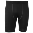 thumbnail image 2 of Hombre Deportes masculinos Pantalones ajustados Pantalones cortos Absorción de humedad Transpiración Secado rápido para correr al aire libre Entrenamiento físico (L), 2 of 8