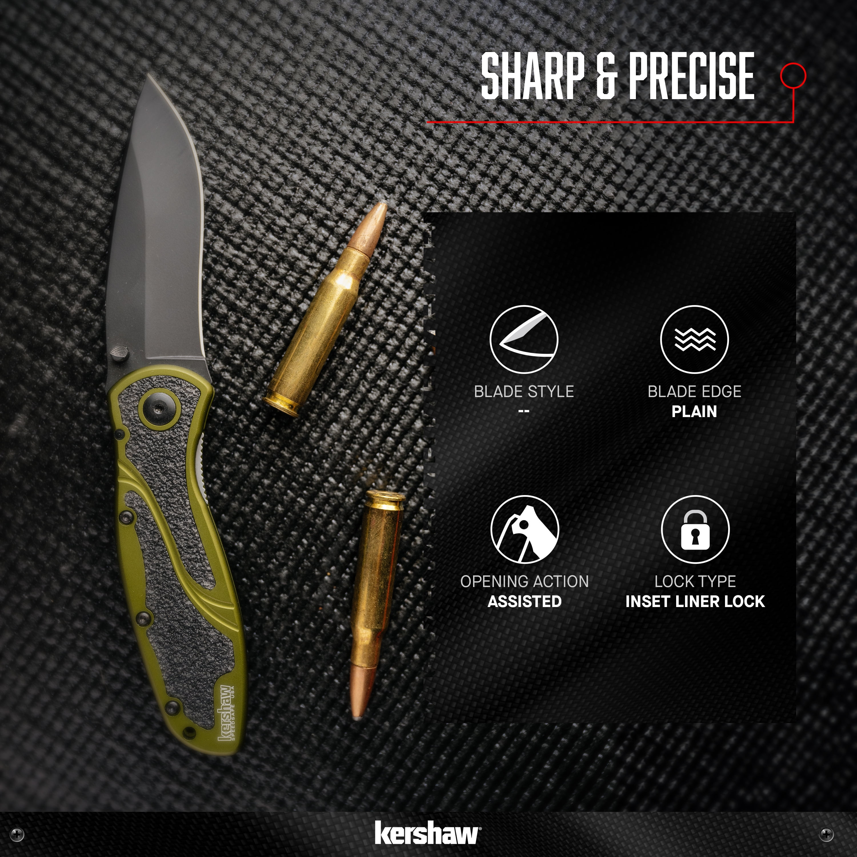 Kershaw Blur Black Pocketknife