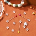 thumbnail image 2 of 50 piezas de pendientes de reemplazo de respaldo de reemplazo Pendientes pesados ​​Topes seguros Tobos de orejas Stoppers Accesorio de aretes para mujeres, 2 of 6