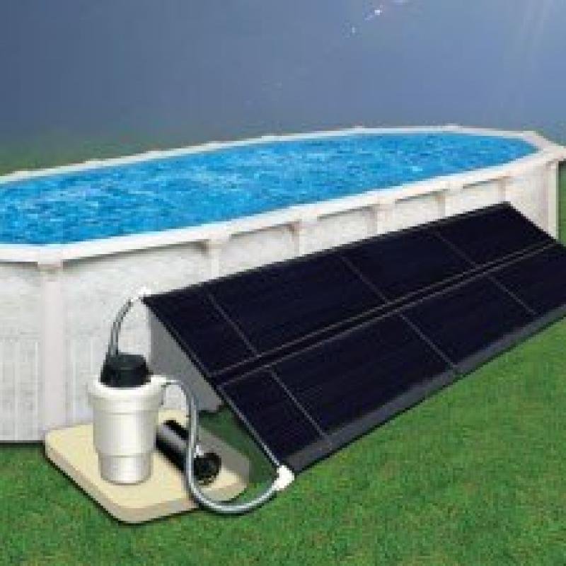 Doheny's Above Ground Pool Solar Heating System 5' x 20' (Two 2.5 x 20)  with Hardware - Walmart.com