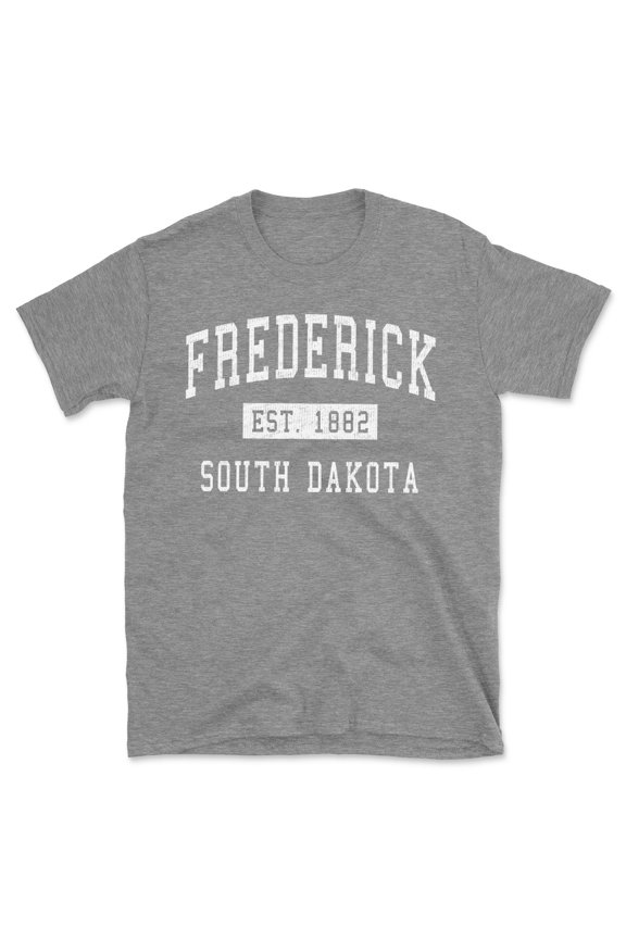Frederick South Dakota Classic Established Men's Cotton T-Shirt