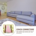 thumbnail image 3 of WRITWAA 4Jgo Fijadores Metálicos Dorados Para Muebles Con Conexión Estable Y Práctica En Sofá, 3 of 6