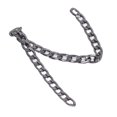 thumbnail image 3 of Cadenas de cable cruzadas con eslabones trenzados, cadenas de bordillo de aluminio 20 Cadenas de bordillo de aluminio Cadena de aluminio Muy recomendada, 3 of 14