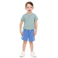 thumbnail image 3 of Cudlie Boys' 5-Pack Baby & Toddler Shorts, Sizes 12M–4T – Durable Shorts for Everyday Play & Daycare, 3 of 12