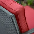 Better Homes & Gardens Providence 4 Piece Patio Conversation Set, Red