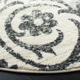 thumbnail image 3 of SAFAVIEH Adirondack Hortense Floral Area Rug, Ivory/Green, 4' x 4' Round, 3 of 8