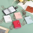 thumbnail image 5 of 1 Pcs Personalized Leather Mini Photo Album Keychain with 10 Pictures, Black, 5 of 6