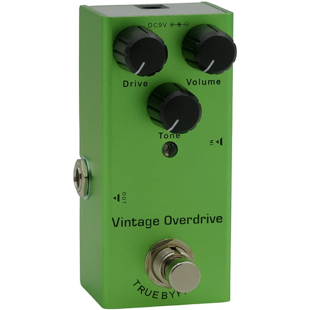 MasteelfCA Analog Delay Electric Guitar Effects Pedal Metal Single Type True Bypass (Classic Overload)