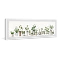 thumbnail image 2 of Marmont Hill Potted Green Succulents Framed Painting Print, 2 of 6