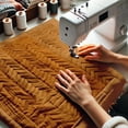 thumbnail image 4 of Soimoi Solid Jelly Roll Fabrics for Quilting 40 Strip 2.5" Cotton Strips Bundles, Perfect Quilting Fabric for Craft Project, Precut Quilt, Cotton Strips for Home Decor, Blanket, Rugs - Rust Orange, 4 of 7