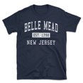 thumbnail image 1 of Belle Mead New Jersey Classic Established Men's Cotton T-Shirt, 1 of 1