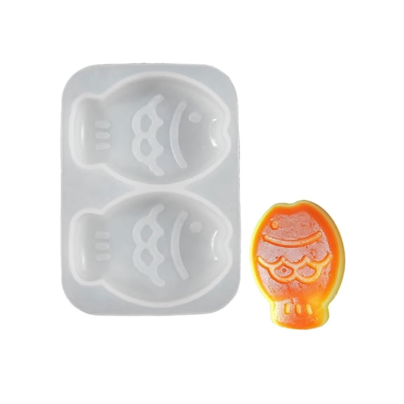 Convenient Fish Cake Baking Mold Innovative Fish Shaped Cake Baking Molds Practical Molds for Baking Enthusiasts