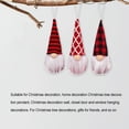 thumbnail image 5 of Billuyoard Colgante de muñeco de gnomo de Navidad de 3 piezas, decoración colgante para habitación, adorno para el hogar, decoración de árbol Kits de decoración para fiestas, 5 of 5
