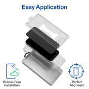 onn Privacy Glass Screen Protector for iPhone® 16, Made with Durable Glass by Corning™ for Ultimate Protection, Includes Easy Application Tray