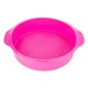 thumbnail image 1 of Molde de silicona para pastel de 9 pulgadas, forma redonda, varios moldes para hornear para horno (rosa), 1 of 1
