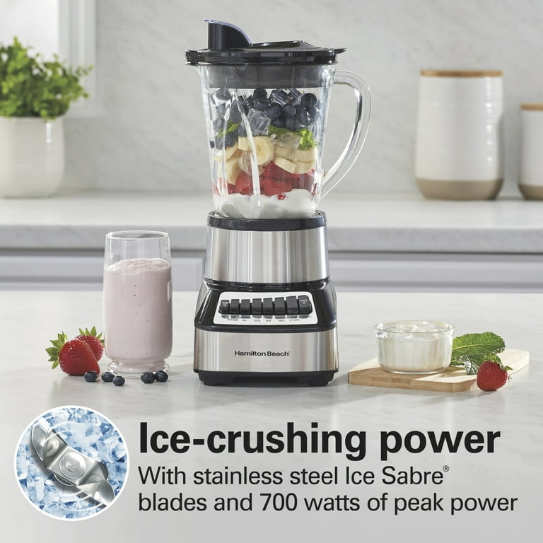 Hamilton Beach Wave Action Power Blender - Smoothie Maker with 40