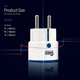 thumbnail image 4 of NEO COOLCAM NAS-WR01ZE Sensor Smart Home Power Plug Socket Reemplazo para Z-wave 300 Series y 500 Series Home Automation Inevent DZ2880-00B, 4 of 5