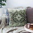 thumbnail image 4 of Pack of 2 Pillow Covers 20x20 Inch, Vintage Turkish Boho Decorative Throw Pillow Covers for Home Decor Living Room Bed Couch, Green Boho Pillowcase Set of 2, 4 of 6