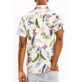 thumbnail image 3 of Men Hawaiian Shirt Vacation Short Sleeve Casual Button Down Shirts Summer Beach Shirt, 3 of 4