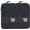 Black, variant on Baby Diaper Organizer - 2 Pack Waterproof Pouches, Mesh Bag, Reusable, Washable or Cloth Diapers (White)