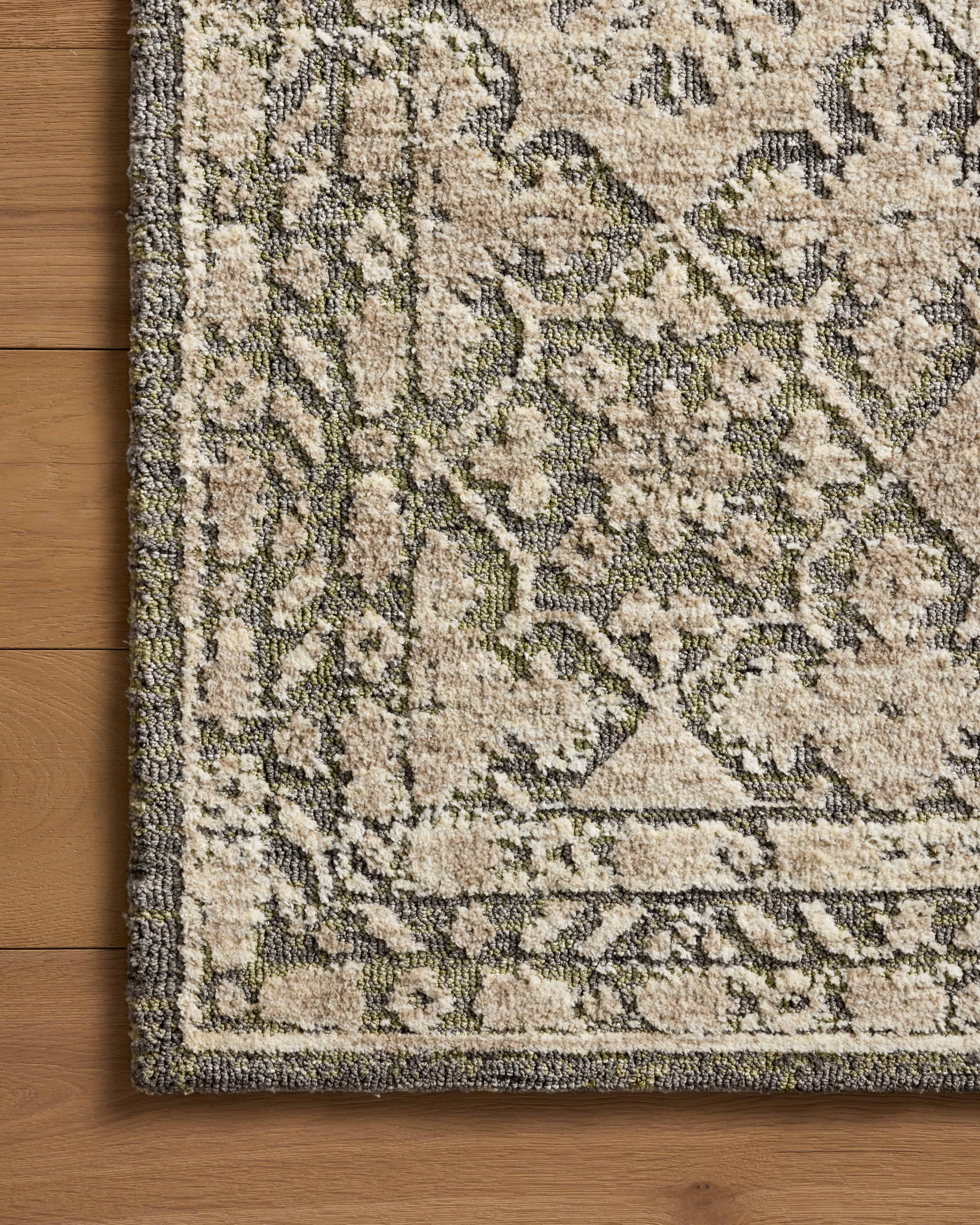 Loloi Percival Sage / Stone 7'-9" x 9'-9" Area Rug