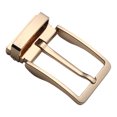thumbnail image 5 of Pin Belt Buckle Rectangular Causal Reversible Slide Buckle Gold, 5 of 6