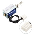 thumbnail image 3 of Uxcell 3mm/35g Electromagnet Mini de Tipo Pull, Marco Abierto, Movimiento, Metal, Tono Plateado, 1 pieza, 3 of 4