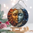 thumbnail image 3 of Adorno colgante Jocidea Sun Moon, vitral 7x9 cm, 3 of 6