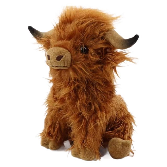 Muñeca de peluche Highlands Cows Anime, 28 cm
