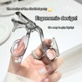 thumbnail image 4 of New Portable Eyelash Curler ABS Makeup Tool Lash Curler Rubber Eyelash Curling Device Women, 4 of 4