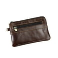 thumbnail image 2 of SSZMDLB under $5 Zip Around Wallet, Magnetic Closure Card Holder with Thin Design, Leather Credit Debit Card Organizer, Driver License Storage Bag Compact Size, 2 of 6