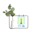 thumbnail image 1 of Hangzhou Semaphore Tower Plot Transparent Glass Hanging Vases Decoration Bottle, 1 of 2