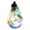 D, variant on Vikakiooze Home Decor LED Decoration Transparent Christmas Ball Festival Pendant Gift Hollow Ball