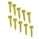thumbnail image 3 of 10pcs Durable golf professional tees Plastic Golf Castle Tee para Golf Club Golfista Amarillo, 3 of 7